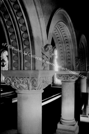 RATH ADAIR CHURCH INTERIOR PIERS & ARCHES OF GALLERY